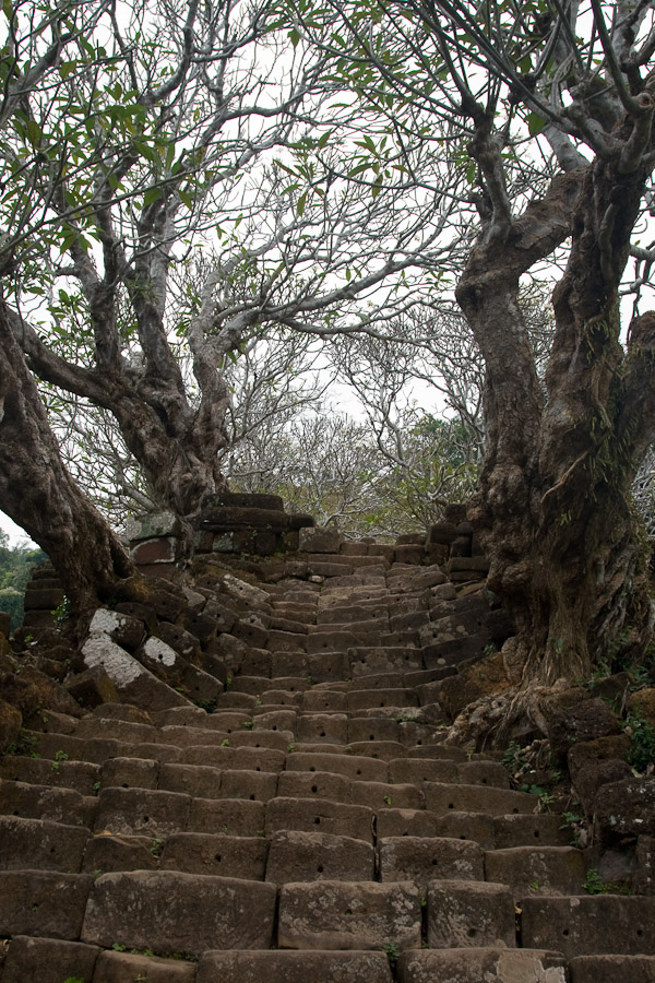 khmérský chrámový komplex Vat Phou, Laos