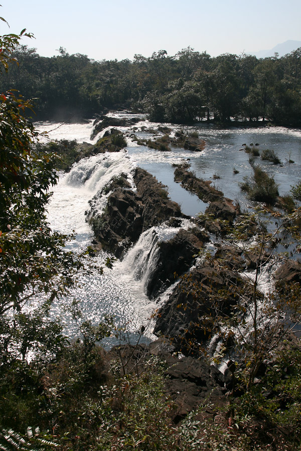 vodopád Tad Feak cestou do Pakxongu, Laos